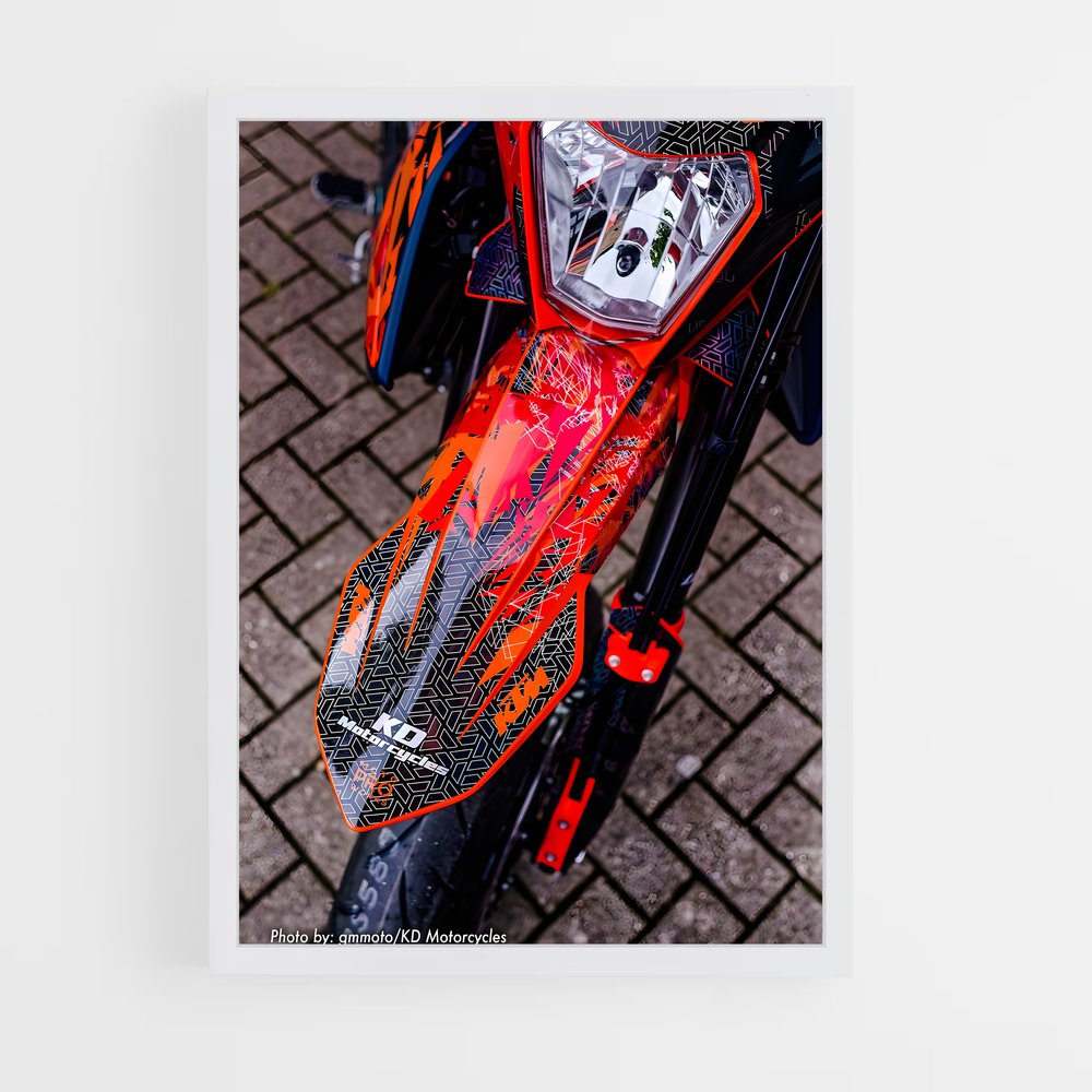 Poster Raging Thunder – affiche KTM Moto (vue 3)